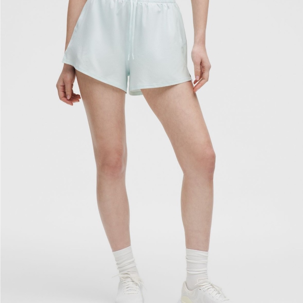 Lululemon Athletica Women's Soft Blue Athletic Shorts